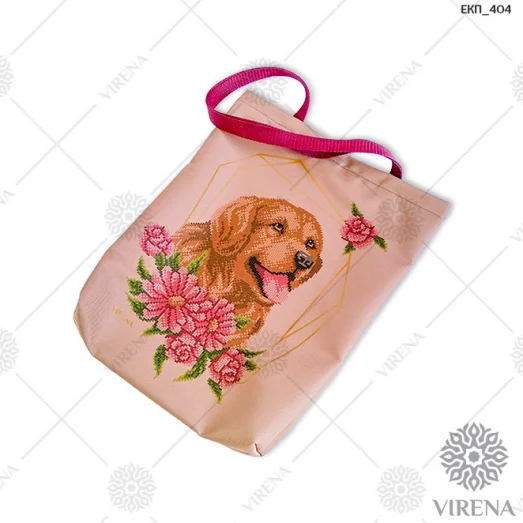 ЕКП_404 Пошитая Эко-сумка для вышивки бисером. ТМ Virena