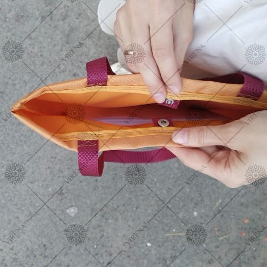 ЕКП_512 Пошитая Эко-сумка для вышивки бисером. ТМ Virena