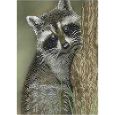 А5-Д-219 Енот. Схема для вышивки бисером ТМ Acorns