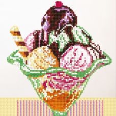 F-032a Мороженое. Схема для вышивки бисером СвитАрт
