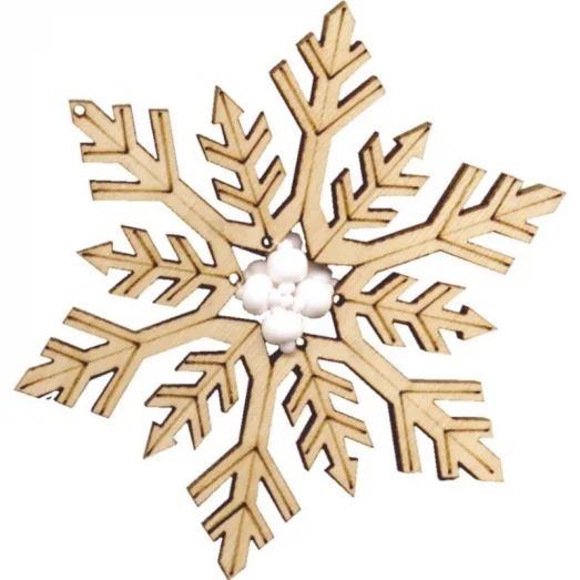 F-039 Зимние фантазии. Набор с фанерной заготовкой ТМ Чаривна Мить