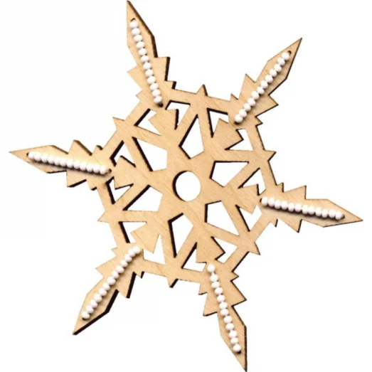 F-040 Зимние фантазии. Набор с фанерной заготовкой ТМ Чаривна Мить