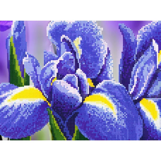 F-125(А4) Цветок. Схема для вышивки бисером СвитАрт