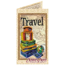 АО-147 Набор-открытка для вышивки бисером Вокруг света ТМ Абрис Арт