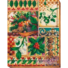 АВ-564 Набор для вышивки бисером на холсте Кладовая зимы. Абрис Арт