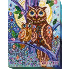 АВ-445 Оттенки полночи. Набор для вышивки бисером. Абрис Арт