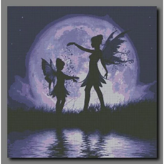 А-049 Феи Земли. Схема для вышивки бисером ТМ Орхидея