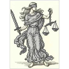 А5-Д-189 Фемида. Схема для вышивки бисером ТМ Acorns