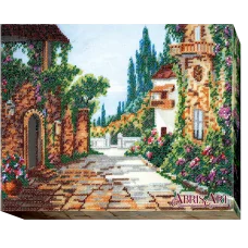 АВ-436 Приморская улочка. Набор для вышивки бисером. Абрис Арт