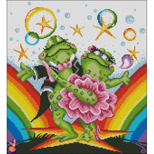 ФКп3-0018 Фокстрот. Схема для вышивки бисером Фокси