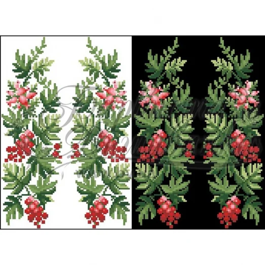 ФЛ-060 Водорастворимый флизелин. Барвиста Вишиванка