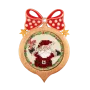 FLE-005 Елочная игрушка для вышивания бисером 
