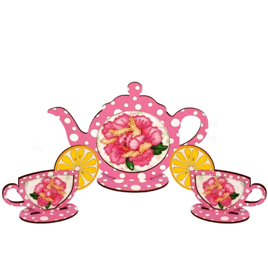 FLG-008 Набор для вышивки с фигурной рамкой Волшебная страна