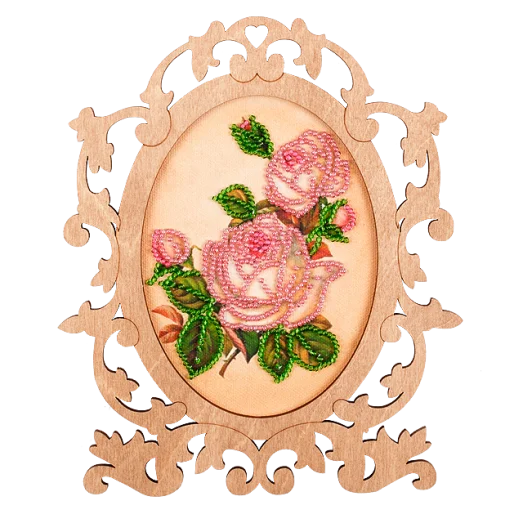 FLG-032 Набор для вышивки с фигурной рамкой Волшебная страна