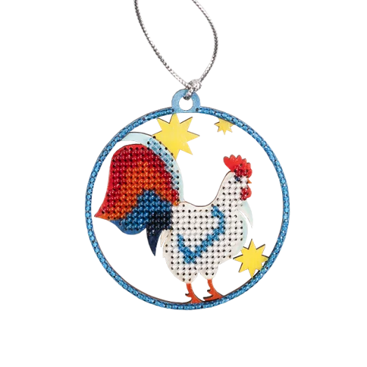 FLK-001 Набор для вышивания бисером по дереву Волшебная страна