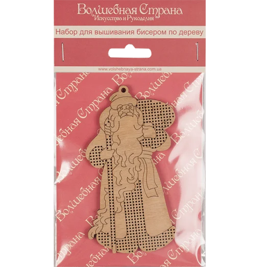 FLK-010 Набор для вышивания бисером по дереву Волшебная страна