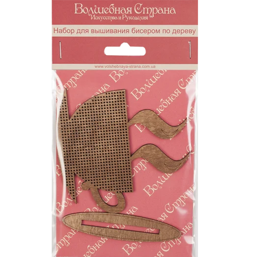 FLK-013 Набор для вышивания бисером по дереву Волшебная страна