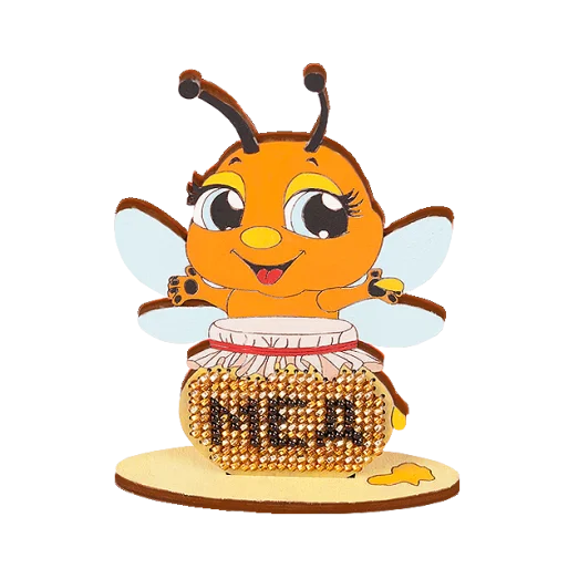 FLK-018 Набор для вышивания бисером по дереву Волшебная страна