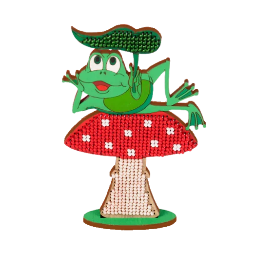 FLK-019 Набор для вышивания бисером по дереву Волшебная страна