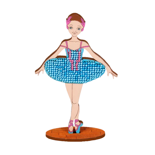 FLK-020 Набор для вышивания бисером по дереву Волшебная страна