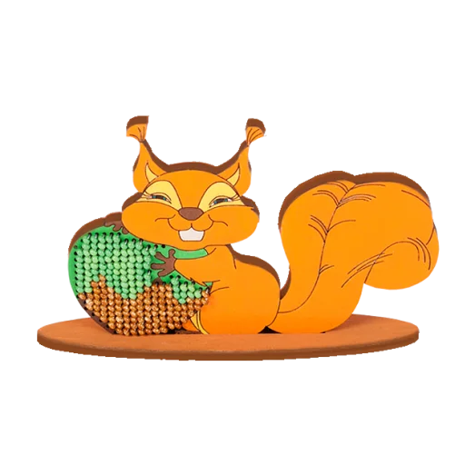 FLK-023 Набор для вышивания бисером по дереву Волшебная страна