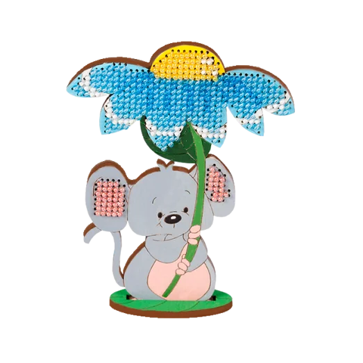 FLK-025 Набор для вышивания бисером по дереву Волшебная страна