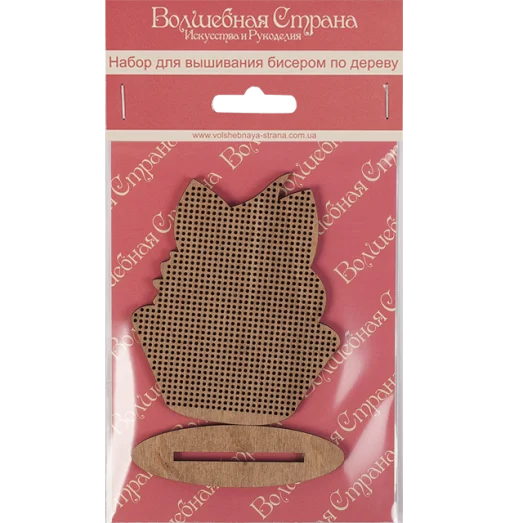 FLK-026 Набор для вышивания бисером по дереву Волшебная страна