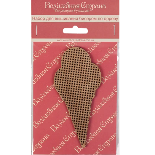 FLK-028 Набор для вышивания бисером по дереву Волшебная страна