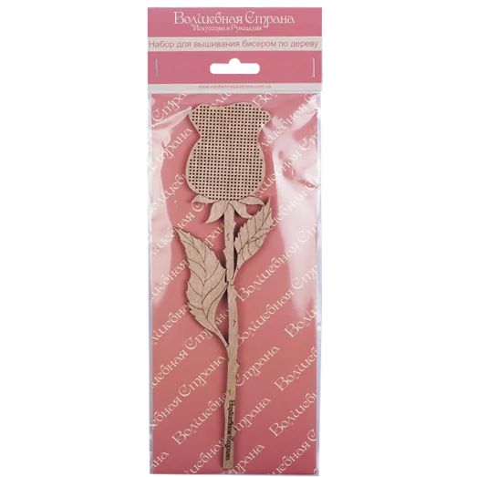 FLK-047 Набор для вышивания бисером по дереву Волшебная страна
