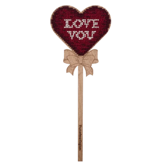 FLK-049 Набор для вышивания бисером по дереву Волшебная страна