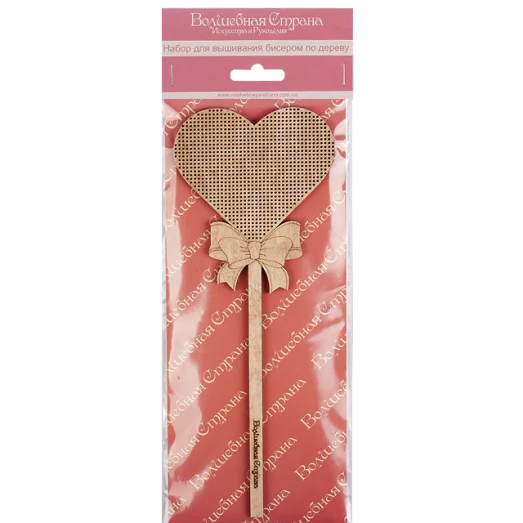 FLK-049 Набор для вышивания бисером по дереву Волшебная страна