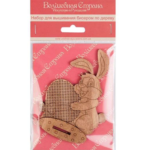 FLK-051 Набор для вышивания бисером по дереву Волшебная страна