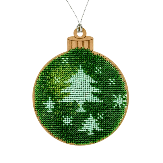 FLK-057 Набор для вышивания бисером по дереву Волшебная страна