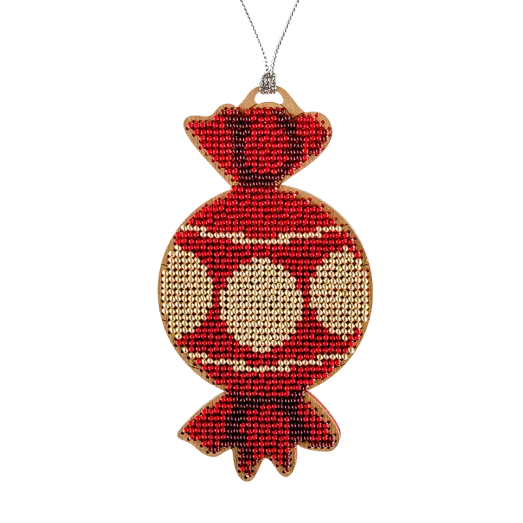 FLK-064 Набор для вышивания бисером по дереву Волшебная страна