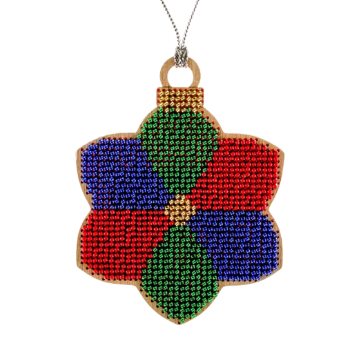 FLK-067 Набор для вышивания бисером по дереву Волшебная страна