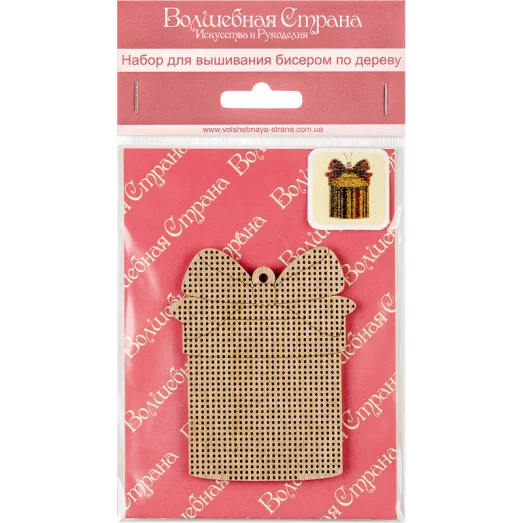 FLK-074 Набор для вышивания бисером по дереву Волшебная страна