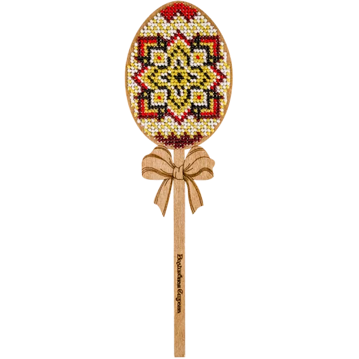 FLK-082 Набор для вышивания бисером по дереву Волшебная страна