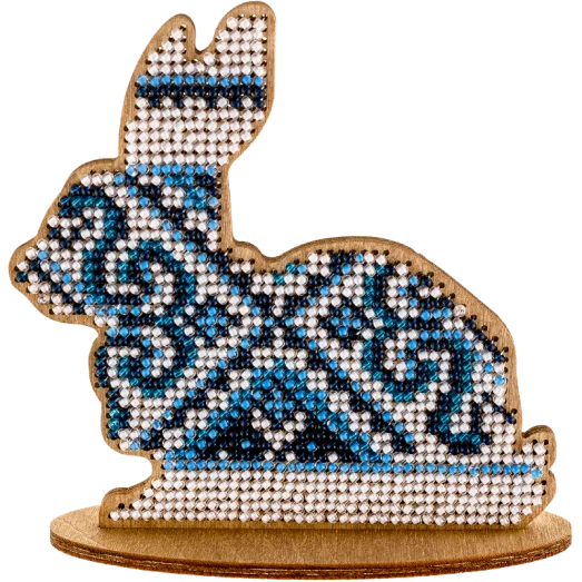 FLK-086 Набор для вышивания бисером по дереву Волшебная страна