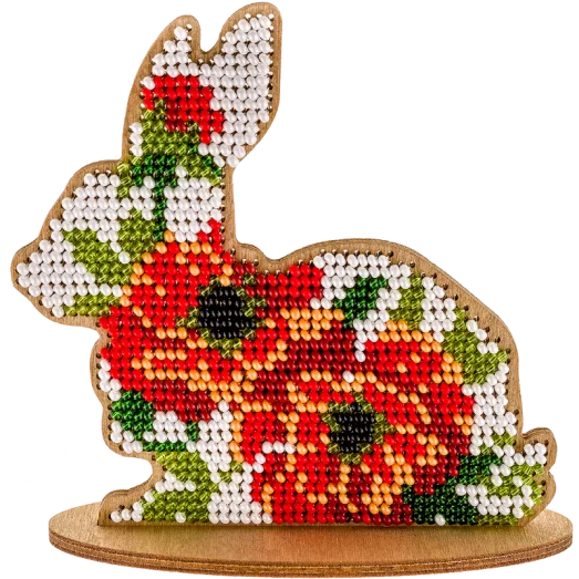 FLK-089 Набор для вышивания бисером по дереву Волшебная страна