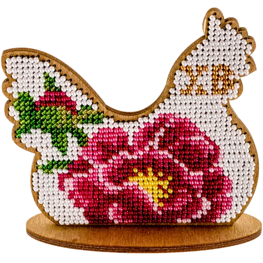 FLK-095 Набор для вышивания бисером по дереву Волшебная Страна