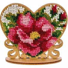 FLK-106 Набор для вышивания бисером по дереву Волшебная Страна