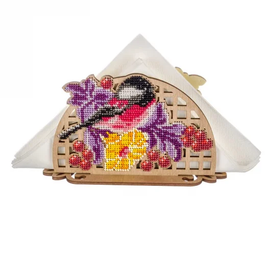 FLK-248 Набор для вышивания бисером по дереву Волшебная Страна