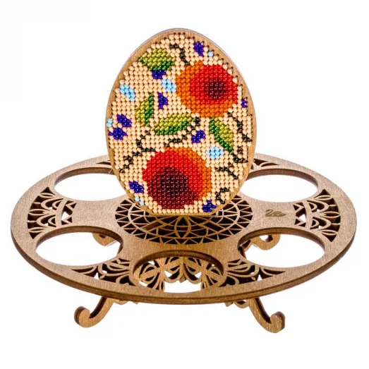 FLK-261 Набор для вышивания бисером по дереву Волшебная Страна