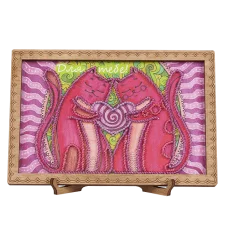 FLO-045 Открытка для вышивки бисером "Для Тебе!"