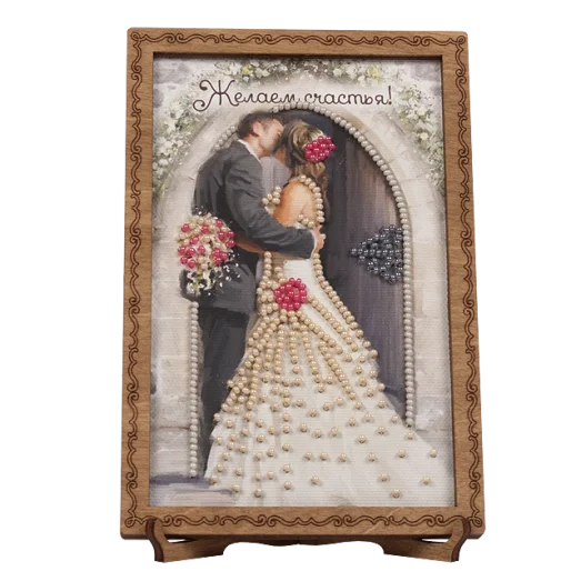 FLO-052 Открытка для вышивки бисером