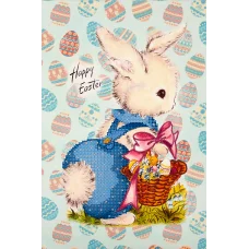 FLS-042 Пасхальная корзина. Схема для вышивки бисером. Волшебная Страна