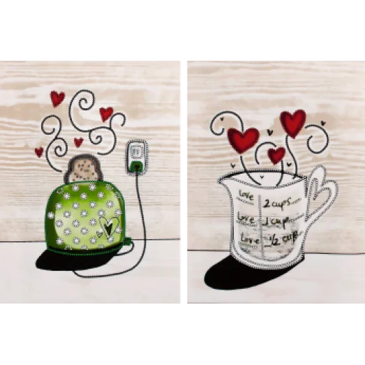 FLS-058D Кitchen-2. Схема для вышивки бисером. Волшебная Страна