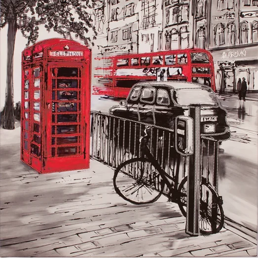 FLS-066 Лондон. Схема для вышивки бисером. Волшебная Страна