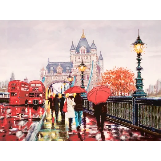 FLS-067 Лондон. Схема для вышивки бисером. Волшебная Страна