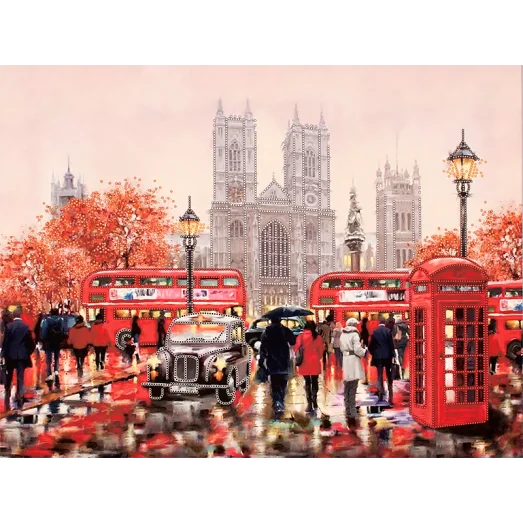 FLS-068 Лондон. Схема для вышивки бисером. Волшебная Страна